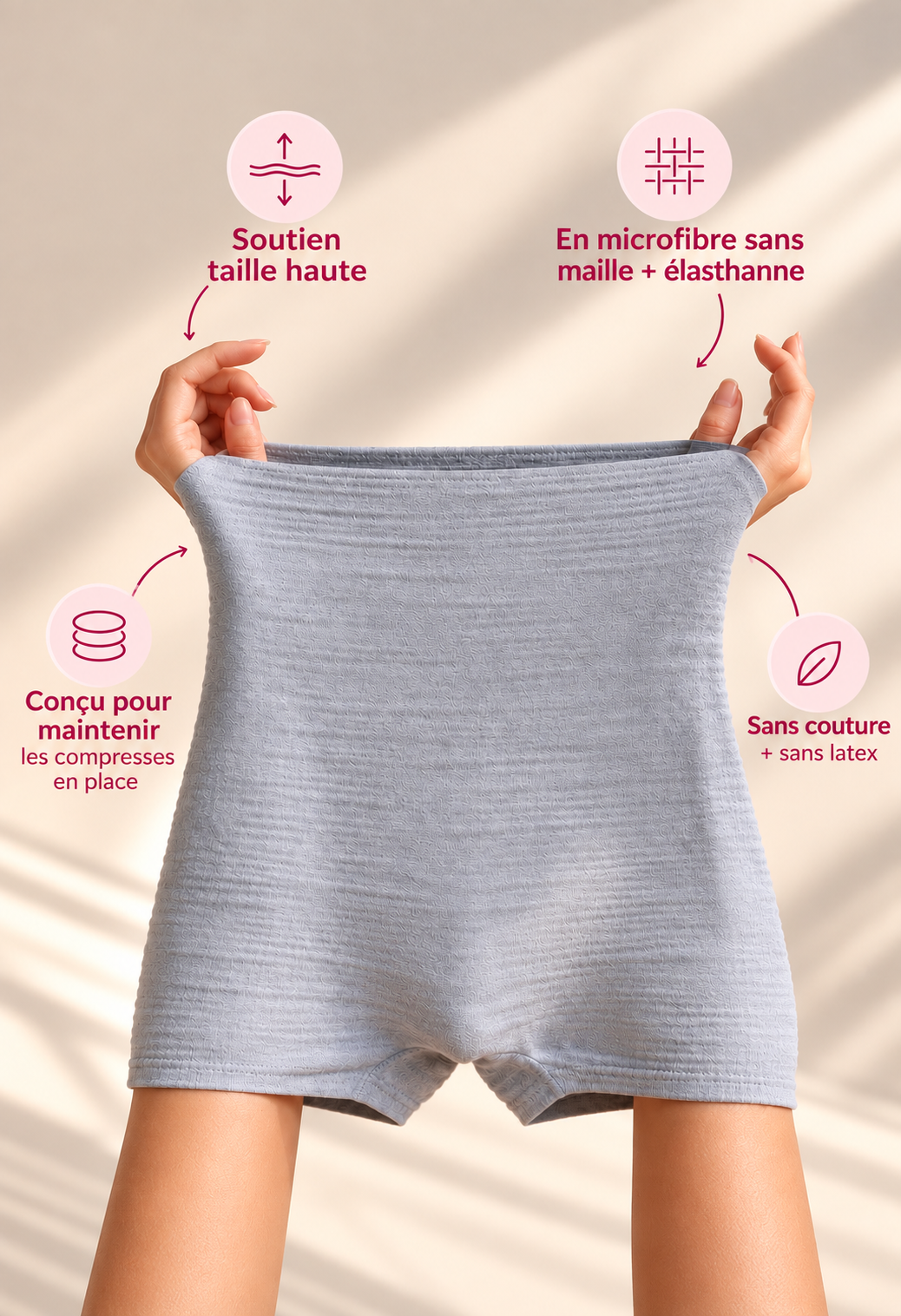 Shorts jetables post-partum - Mamcare