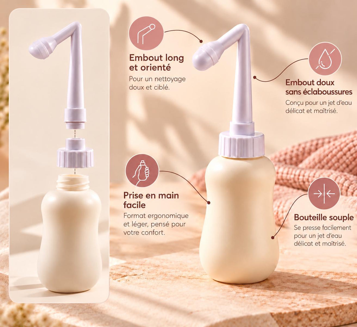Bouteille périnéale post-partum - Mamcare