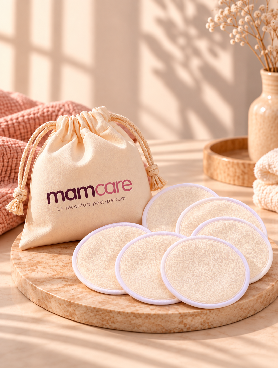 Coussinets d’allaitement lavables - Mamcare